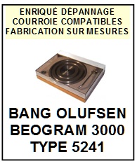 BANG OLUFSEN-BEOGRAM 3000 TYPE 5241-COURROIES-COMPATIBLES